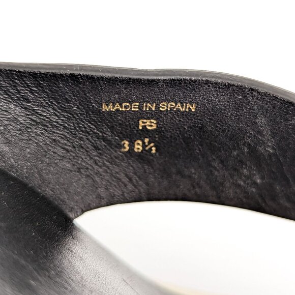 Frame Paris Wmn Le Ocean Y2K 90s Ins Platform Black Sandals 8-8.5US EUR 38.5 - Picture 8 of 8